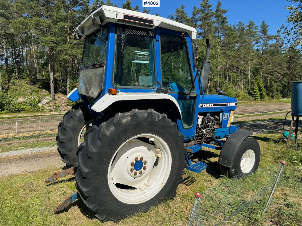 Tractor 1987 Ford 6610. repair object.: afbeelding 6
