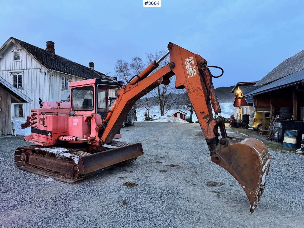 1987 Schaeff HR30 Tracked excavator with two buckets. - Graafmachine: afbeelding 1 1987 Schaeff HR30 Tracked excavator with two buckets. - Graafmachine: afbeelding 1