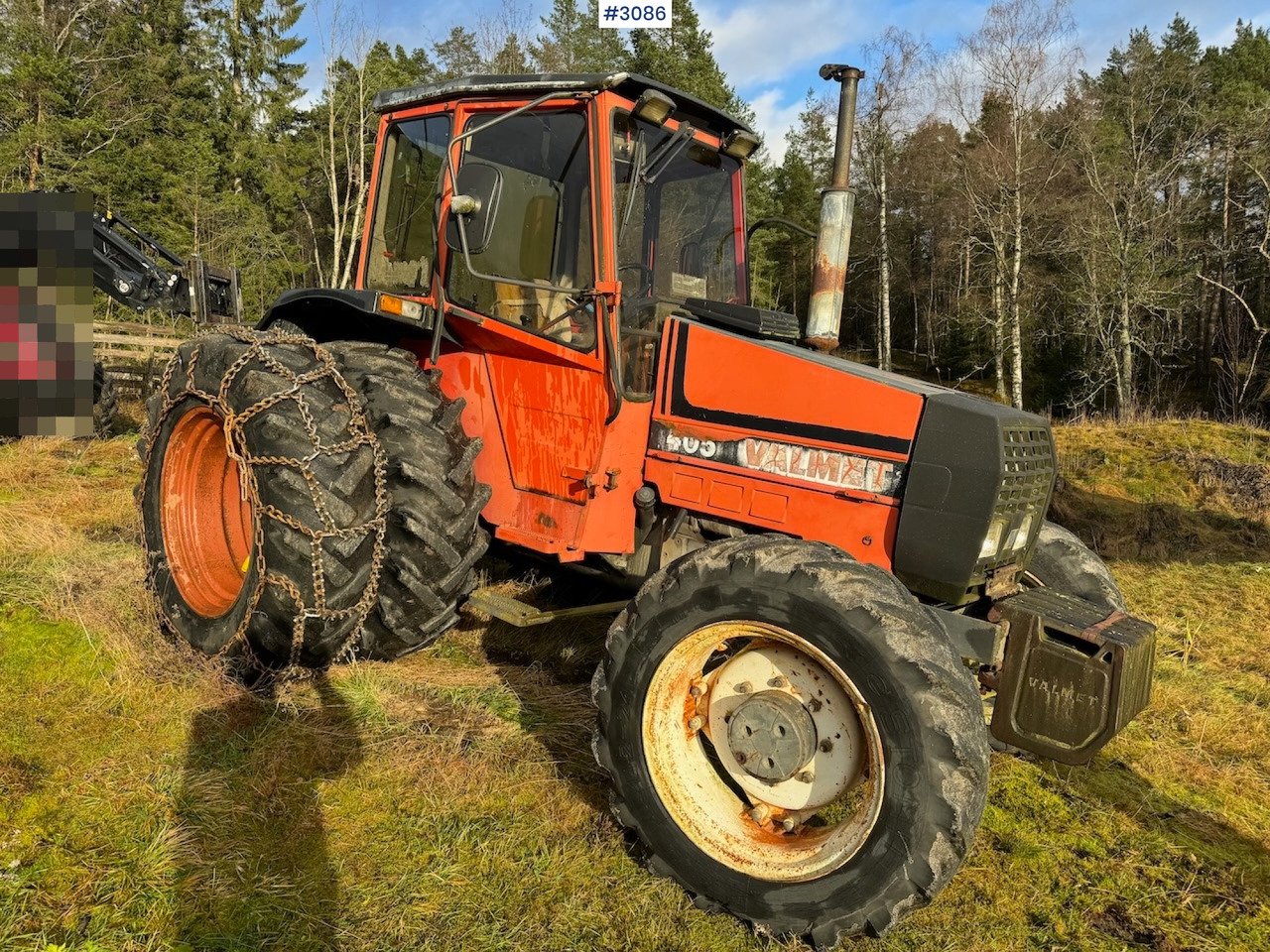 1987 Valmet 405 w/twin wheels - Tractor: afbeelding 5 1987 Valmet 405 w/twin wheels - Tractor: afbeelding 5