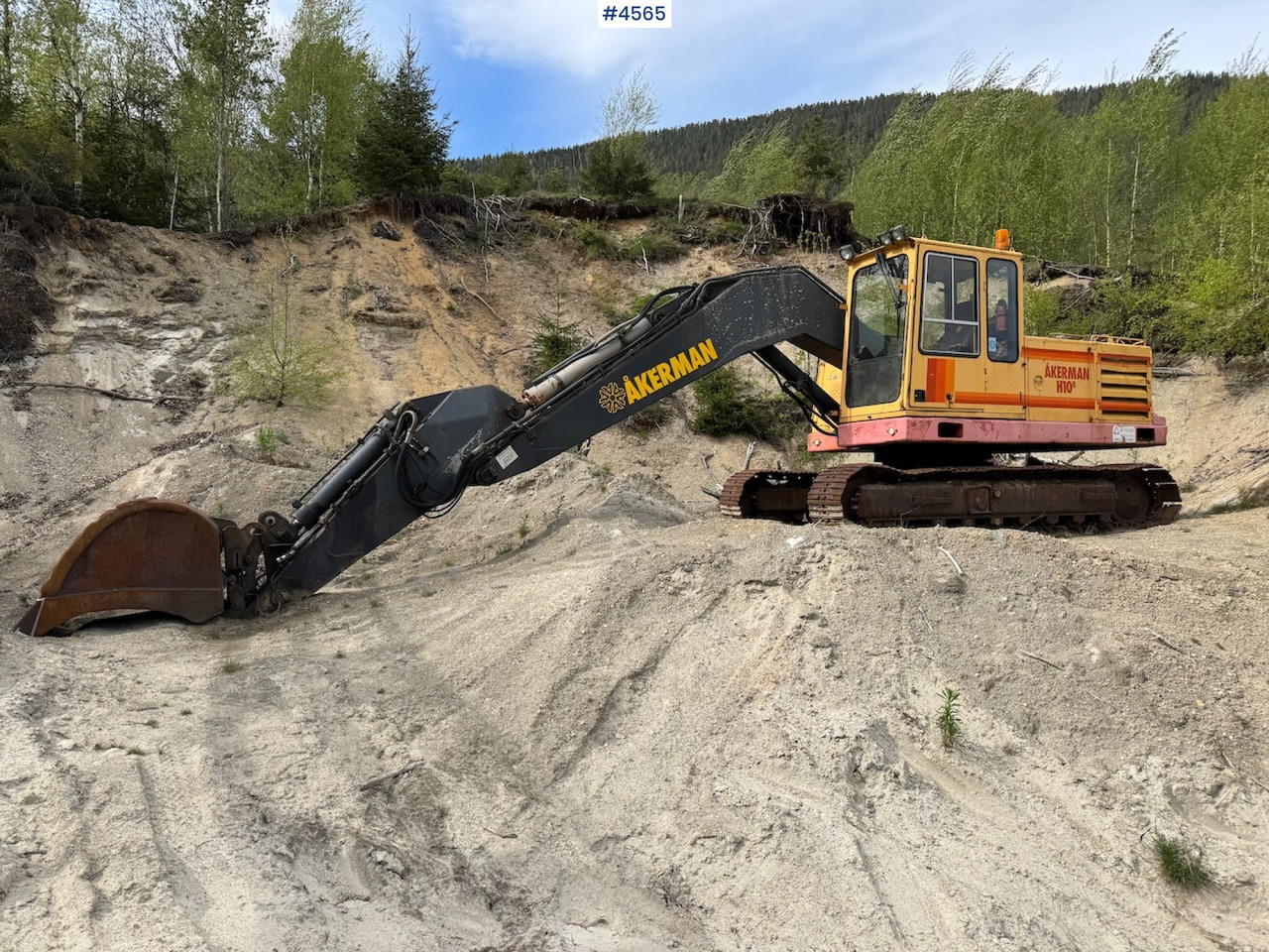 1990 Åkerman H10B - Graafmachine: afbeelding 2 1990 Åkerman H10B - Graafmachine: afbeelding 2