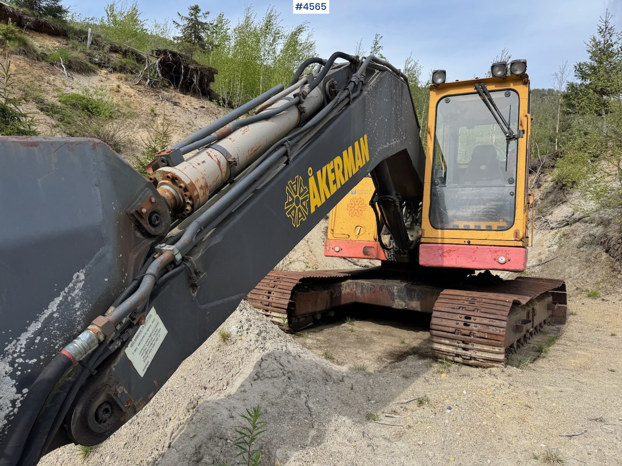 1990 Åkerman H10B - Graafmachine: afbeelding 4 1990 Åkerman H10B - Graafmachine: afbeelding 4