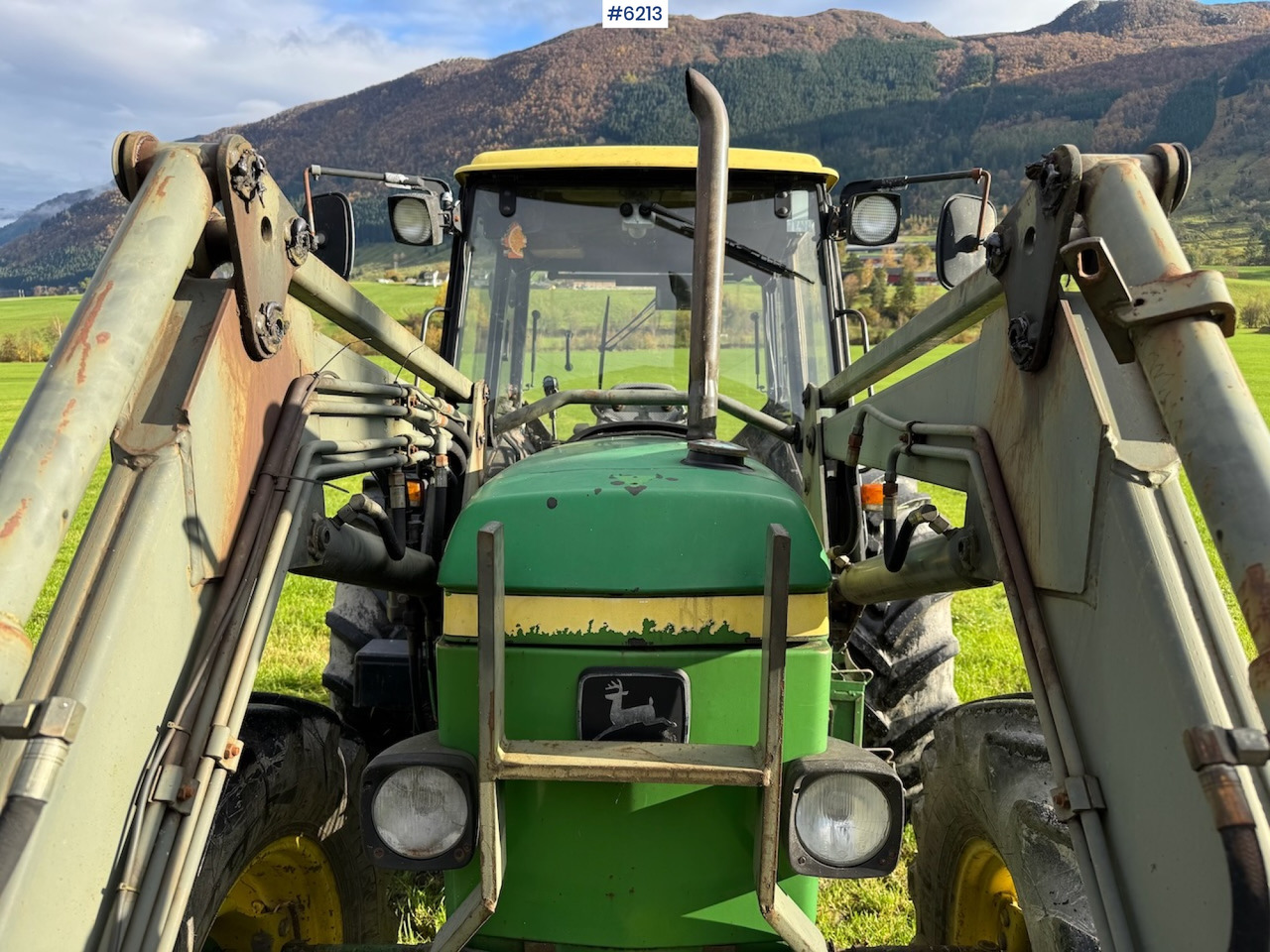 1990 John Deere 2850 Power Synchron w/ front loader. - Tractor: afbeelding 5 1990 John Deere 2850 Power Synchron w/ front loader. - Tractor: afbeelding 5