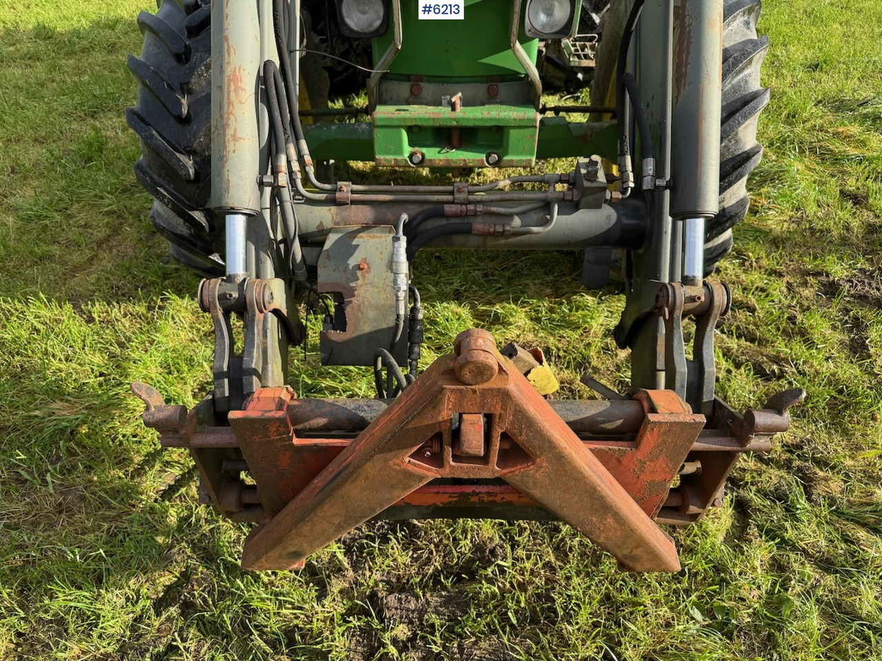 1990 John Deere 2850 Power Synchron w/ front loader. - Tractor: afbeelding 4 1990 John Deere 2850 Power Synchron w/ front loader. - Tractor: afbeelding 4