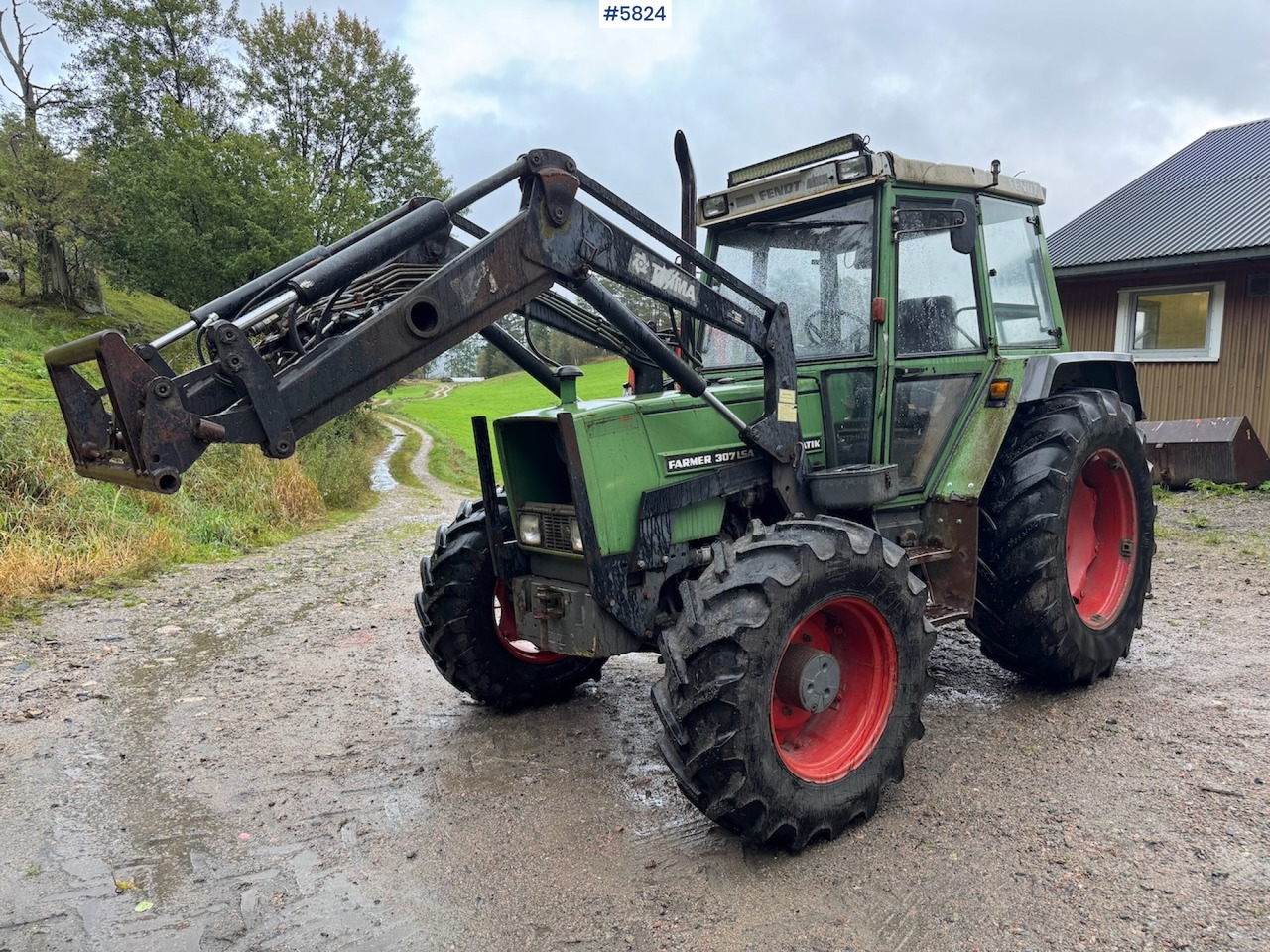 1991 Fendt Farmer 307 LSA w/ front loader. - Tractor: afbeelding 2 1991 Fendt Farmer 307 LSA w/ front loader. - Tractor: afbeelding 2