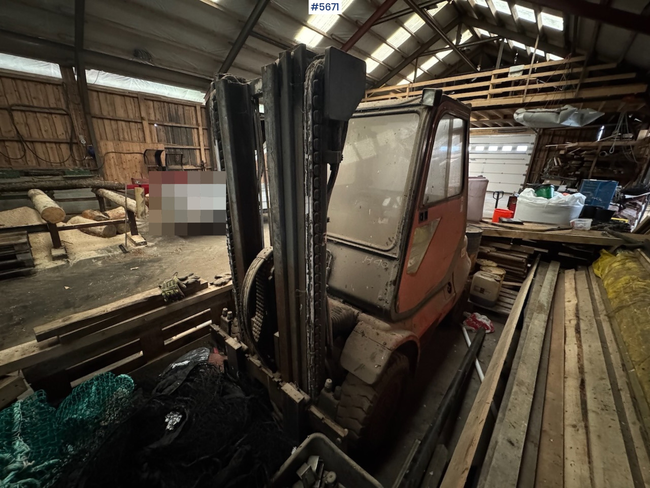 1991 Linde H-40 D. - Heftruck: afbeelding 2 1991 Linde H-40 D. - Heftruck: afbeelding 2