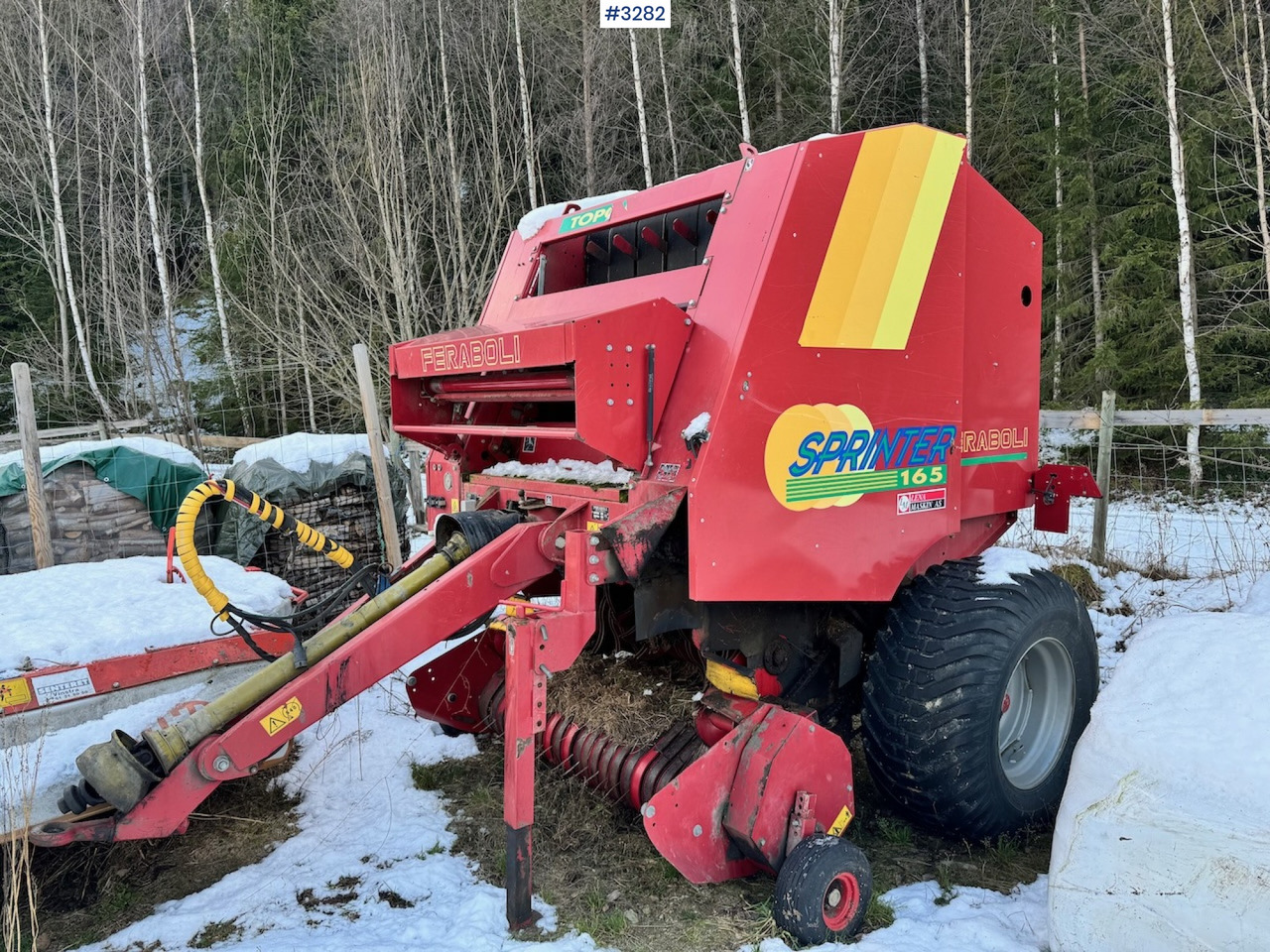 1992 Feraboli 165T PC rundballepresse - Hooi-/ Voedermachine: afbeelding 1 1992 Feraboli 165T PC rundballepresse - Hooi-/ Voedermachine: afbeelding 1