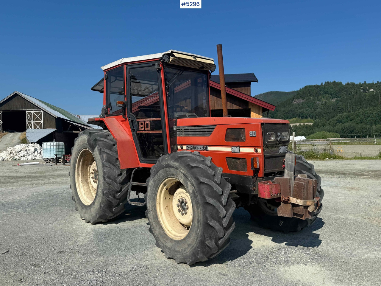 1992 SAME explorer 80 tractor. WATCH VIDEO! - Tractor: afbeelding 1 1992 SAME explorer 80 tractor. WATCH VIDEO! - Tractor: afbeelding 1