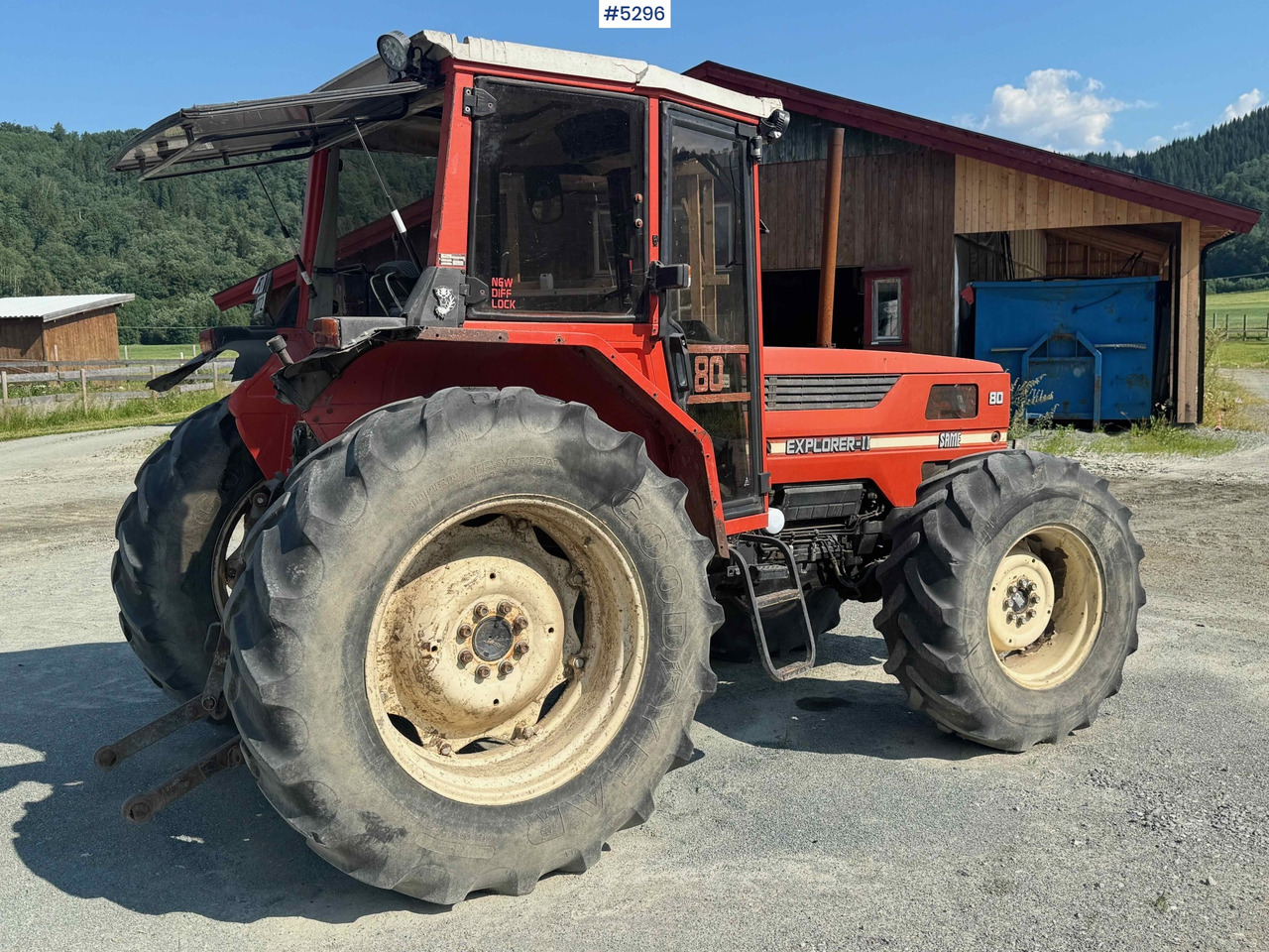 1992 SAME explorer 80 tractor. WATCH VIDEO! - Tractor: afbeelding 4 1992 SAME explorer 80 tractor. WATCH VIDEO! - Tractor: afbeelding 4