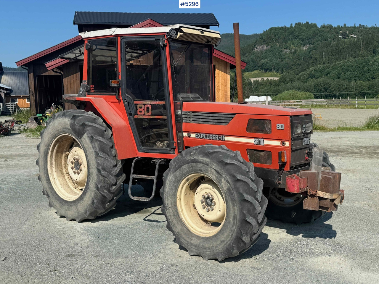 1992 SAME explorer 80 tractor. WATCH VIDEO! - Tractor: afbeelding 3 1992 SAME explorer 80 tractor. WATCH VIDEO! - Tractor: afbeelding 3