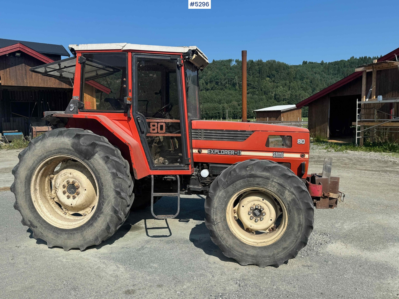 1992 SAME explorer 80 tractor. WATCH VIDEO! - Tractor: afbeelding 5 1992 SAME explorer 80 tractor. WATCH VIDEO! - Tractor: afbeelding 5