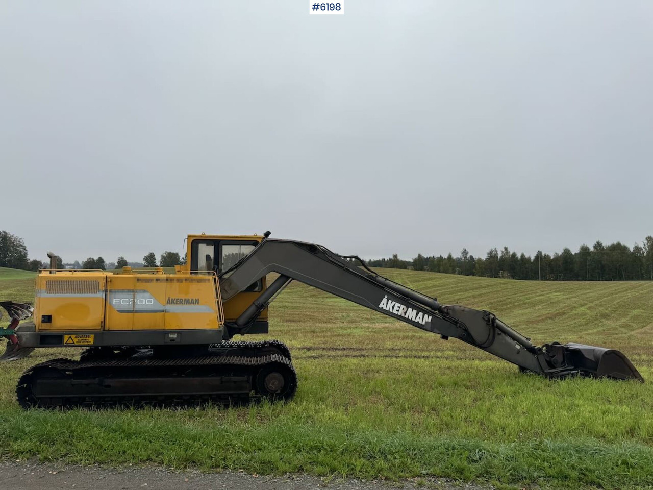 1993 Åkerman EC200 Tracked excavator w/ 2 buckets. New belts and sprocket. - Graafmachine: afbeelding 2 1993 Åkerman EC200 Tracked excavator w/ 2 buckets. New belts and sprocket. - Graafmachine: afbeelding 2
