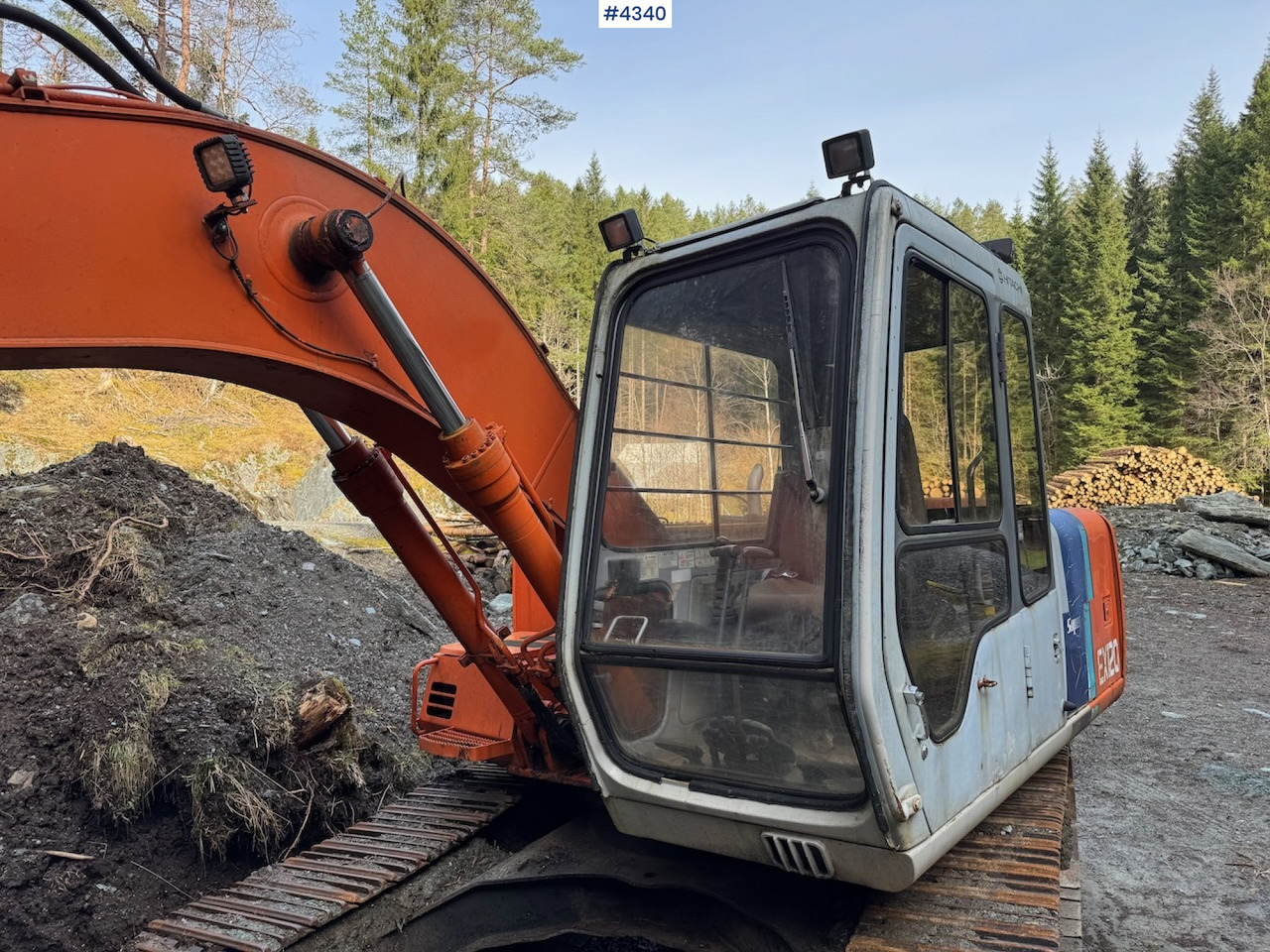 1994 Hitachi EX120-2 - Graafmachine: afbeelding 5 1994 Hitachi EX120-2 - Graafmachine: afbeelding 5