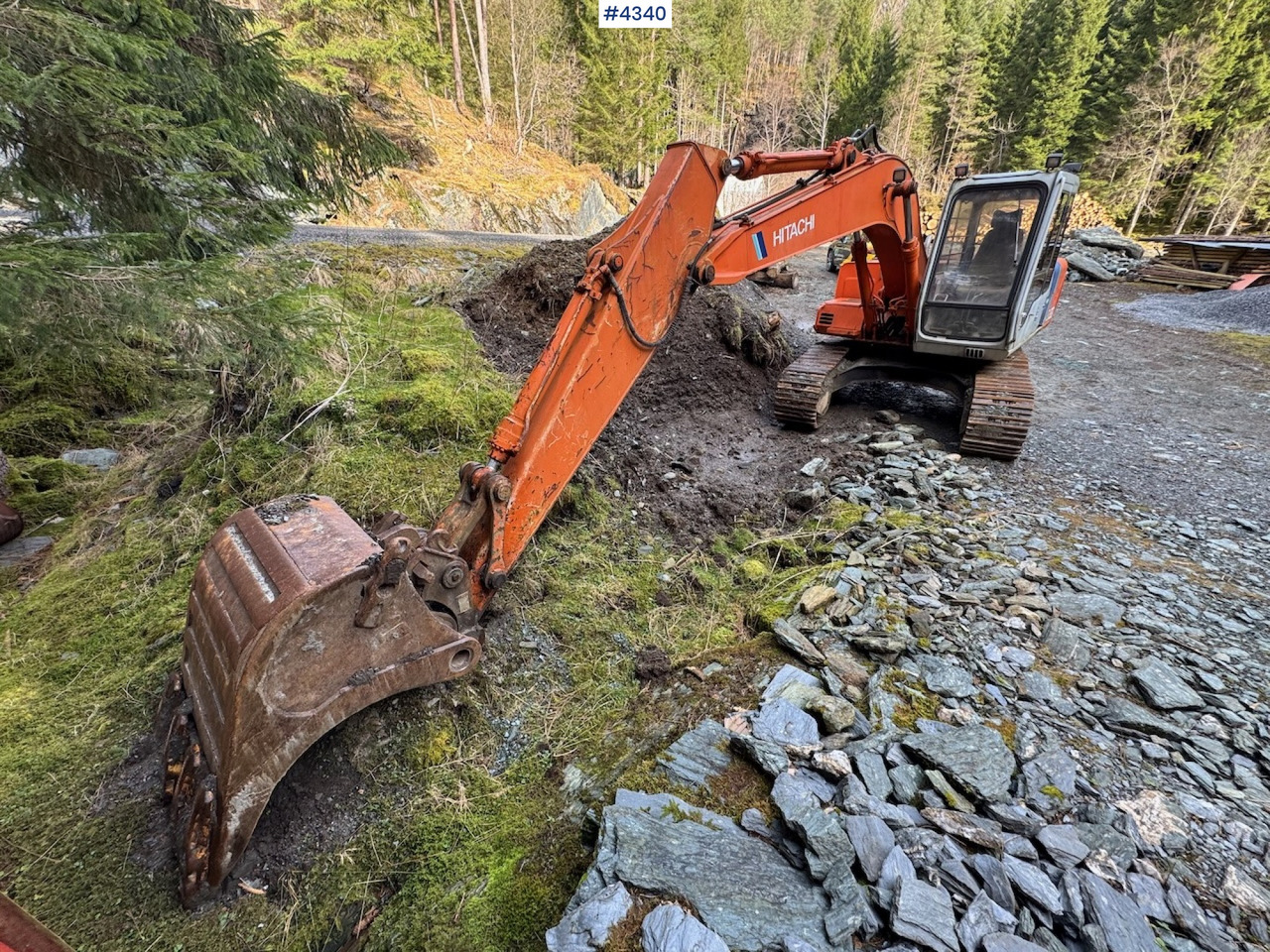 1994 Hitachi EX120-2 - Graafmachine: afbeelding 3 1994 Hitachi EX120-2 - Graafmachine: afbeelding 3