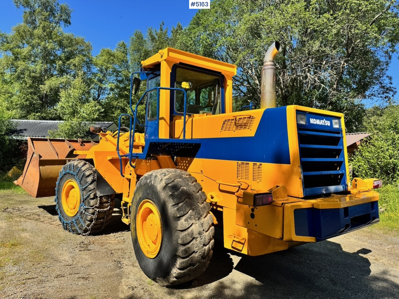1994 Komatsu WA420-1 Wheel Loader w/ Bucket. 7200 hours! - Wiellader: afbeelding 4 1994 Komatsu WA420-1 Wheel Loader w/ Bucket. 7200 hours! - Wiellader: afbeelding 4