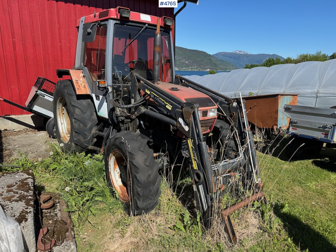 1995 Case International 4230 w/front loader. - Tractor: afbeelding 4 1995 Case International 4230 w/front loader. - Tractor: afbeelding 4