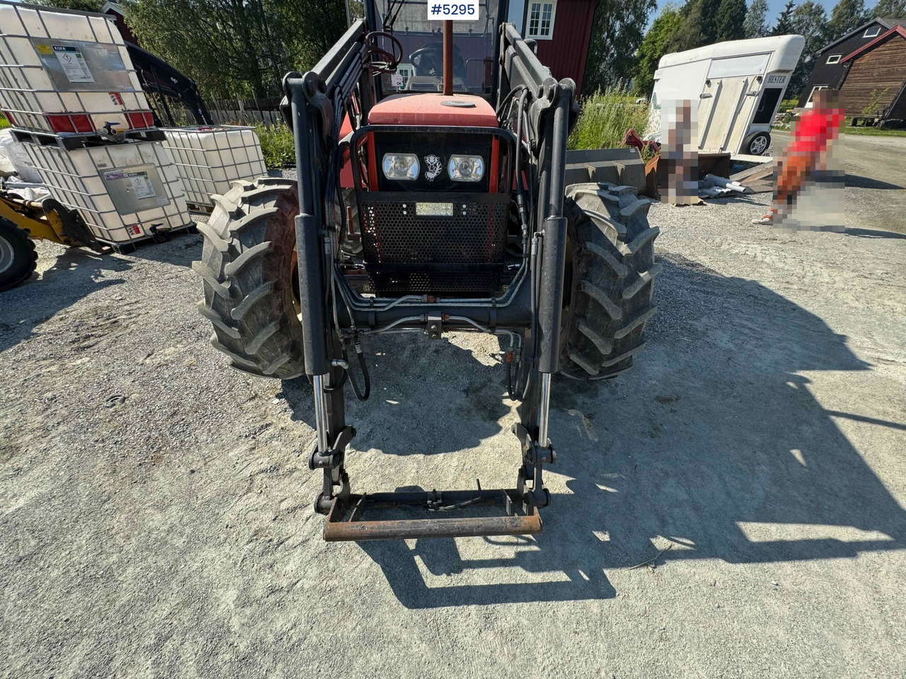 1995 SAME Antares tractor w/ front loader. WATCH VIDEO! - Tractor: afbeelding 4 1995 SAME Antares tractor w/ front loader. WATCH VIDEO! - Tractor: afbeelding 4