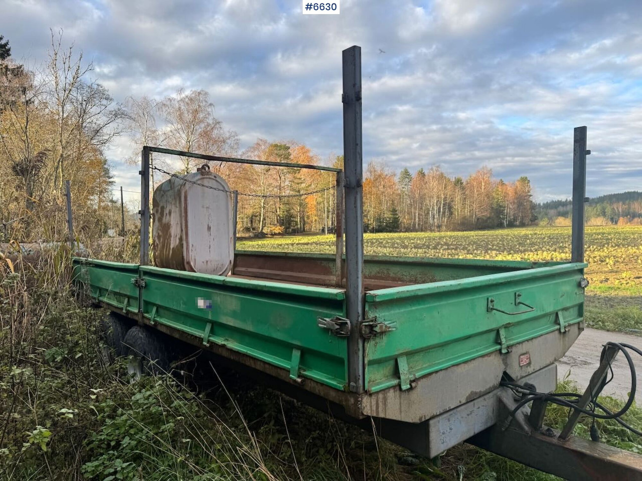 1996 Foss-Eik Tractor trailer - Landbouwaanhanger: afbeelding 3 1996 Foss-Eik Tractor trailer - Landbouwaanhanger: afbeelding 3