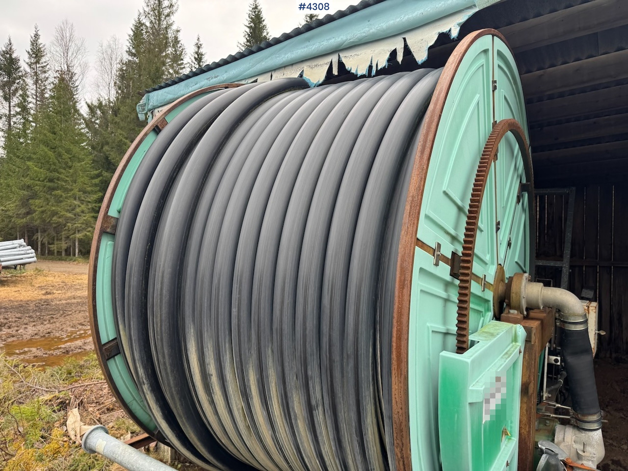 1998 Irtec vanningsvogn med rør og pumpe - Irrigatiesysteem: afbeelding 4 1998 Irtec vanningsvogn med rør og pumpe - Irrigatiesysteem: afbeelding 4