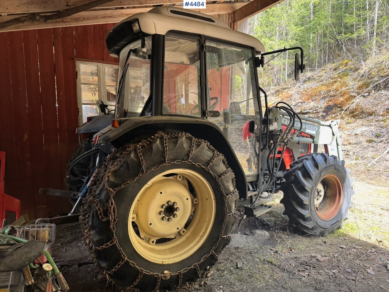 1998 Same Dorado 60 4x4 Traktor w/ Front loader. Partial repair needed. - Tractor: afbeelding 1 1998 Same Dorado 60 4x4 Traktor w/ Front loader. Partial repair needed. - Tractor: afbeelding 1
