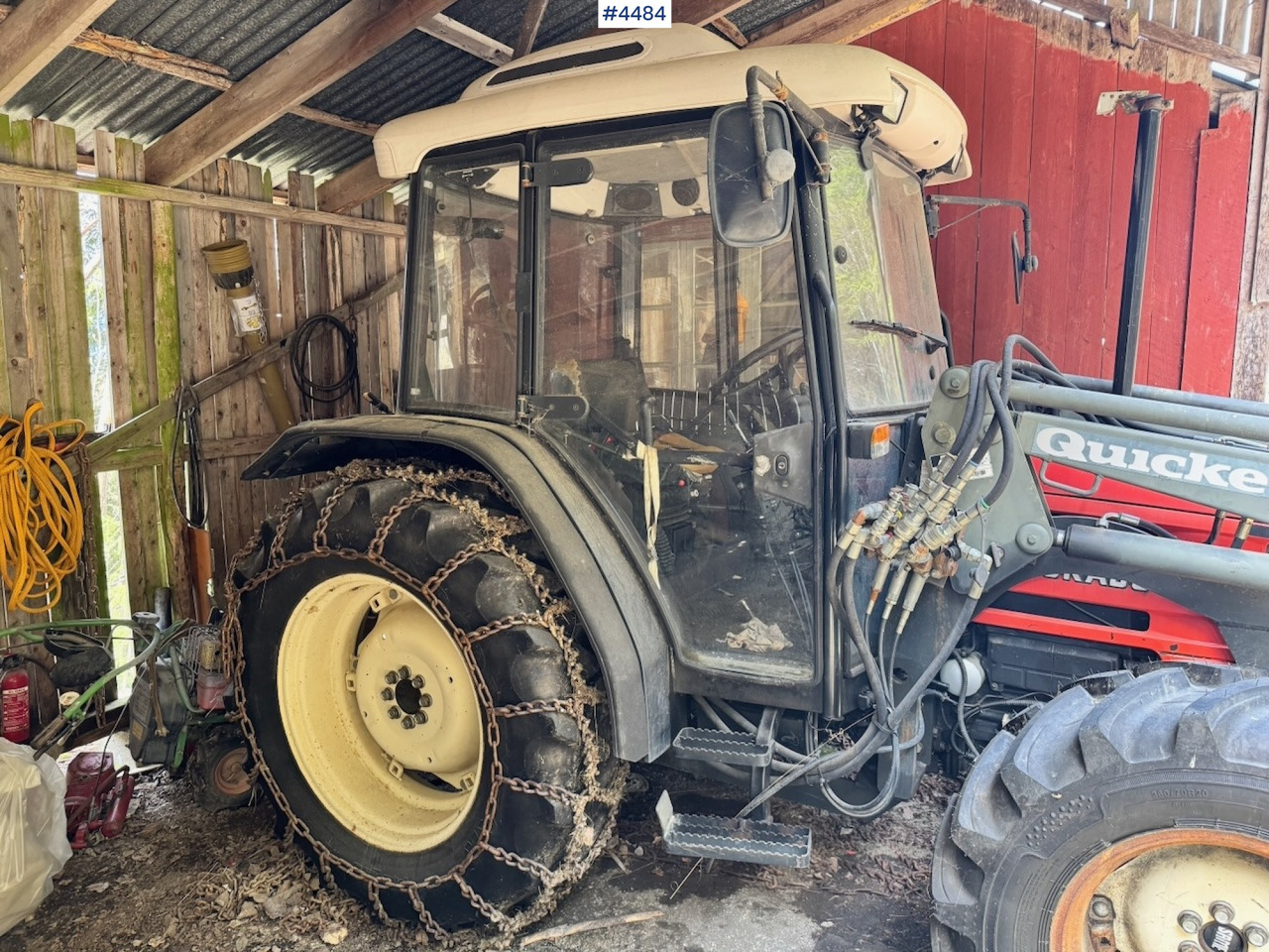 1998 Same Dorado 60 4x4 Traktor w/ Front loader. Partial repair needed. - Tractor: afbeelding 4 1998 Same Dorado 60 4x4 Traktor w/ Front loader. Partial repair needed. - Tractor: afbeelding 4
