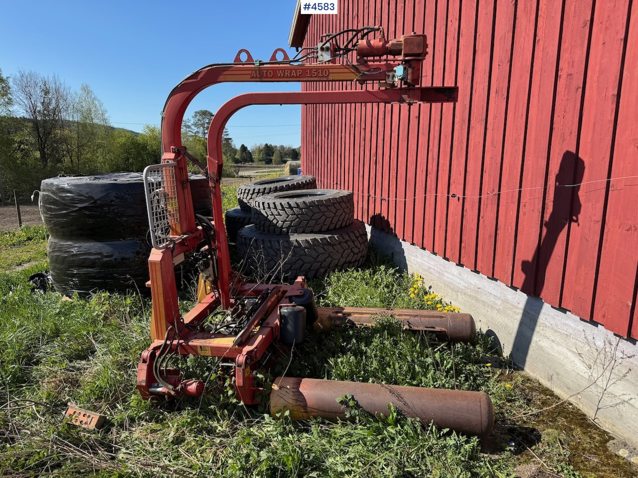 1998 Tellefsdal Auto Wrap 1510 - Hooi-/ Voedermachine: afbeelding 1 1998 Tellefsdal Auto Wrap 1510 - Hooi-/ Voedermachine: afbeelding 1