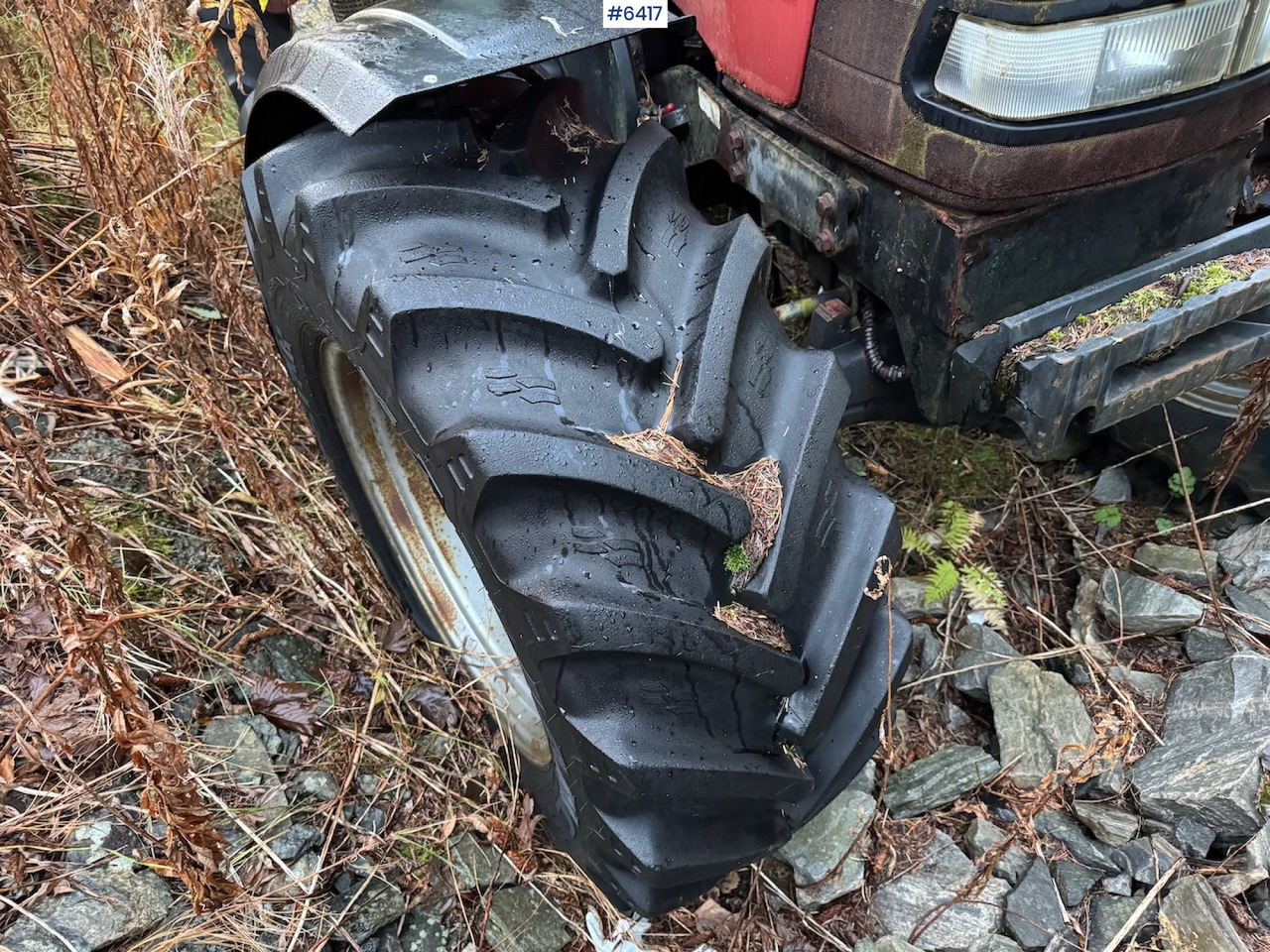 1999 Case IH Maxxum MX 100C w/ front loader, bucket and blade. Repair object. - Tractor: afbeelding 4 1999 Case IH Maxxum MX 100C w/ front loader, bucket and blade. Repair object. - Tractor: afbeelding 4