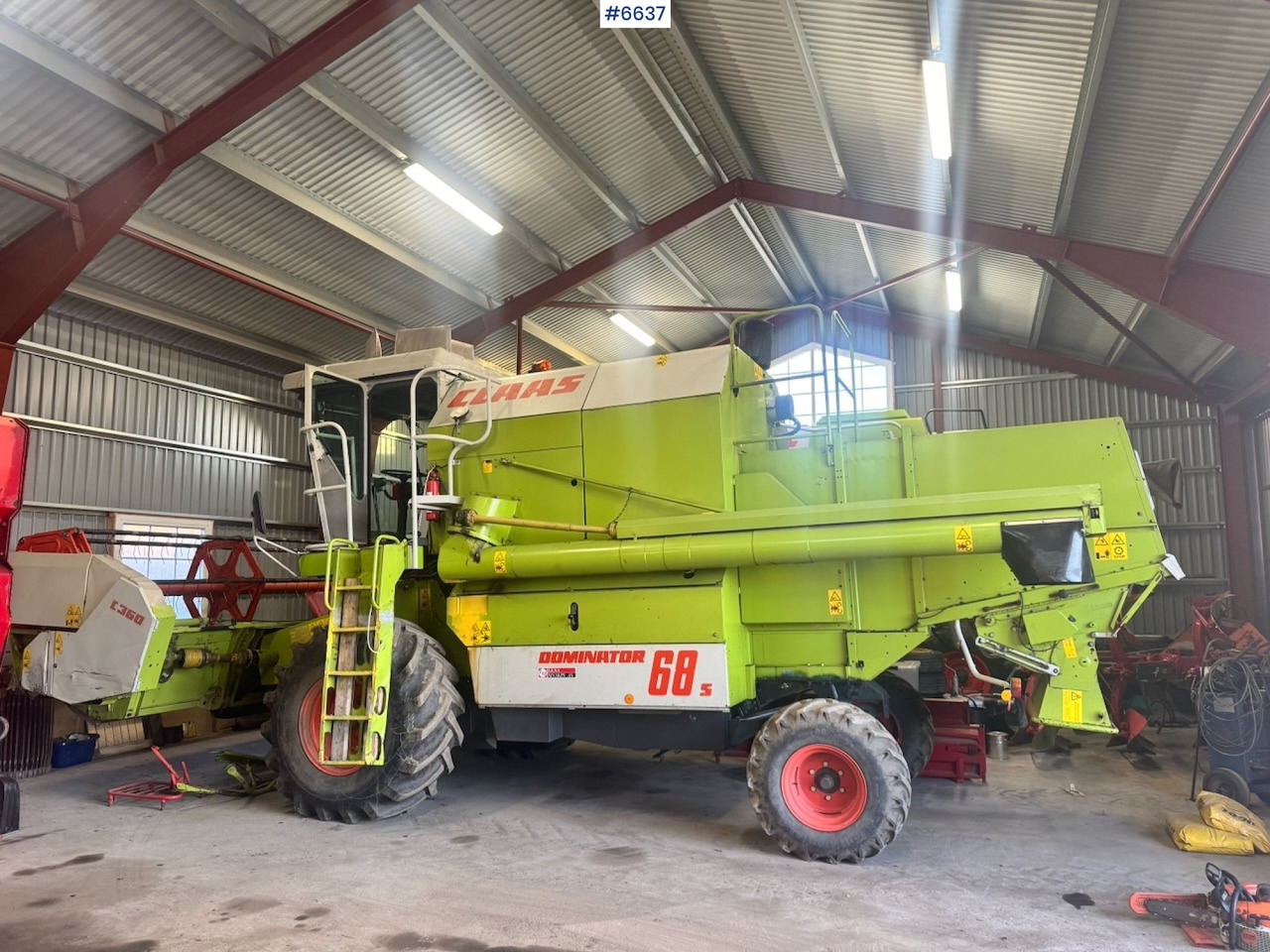 1999 Claas Dominator 68 S combine harvester with twin wheels. Well-maintained / Recently upgraded! - Maaidorser: afbeelding 1 1999 Claas Dominator 68 S combine harvester with twin wheels. Well-maintained / Recently upgraded! - Maaidorser: afbeelding 1