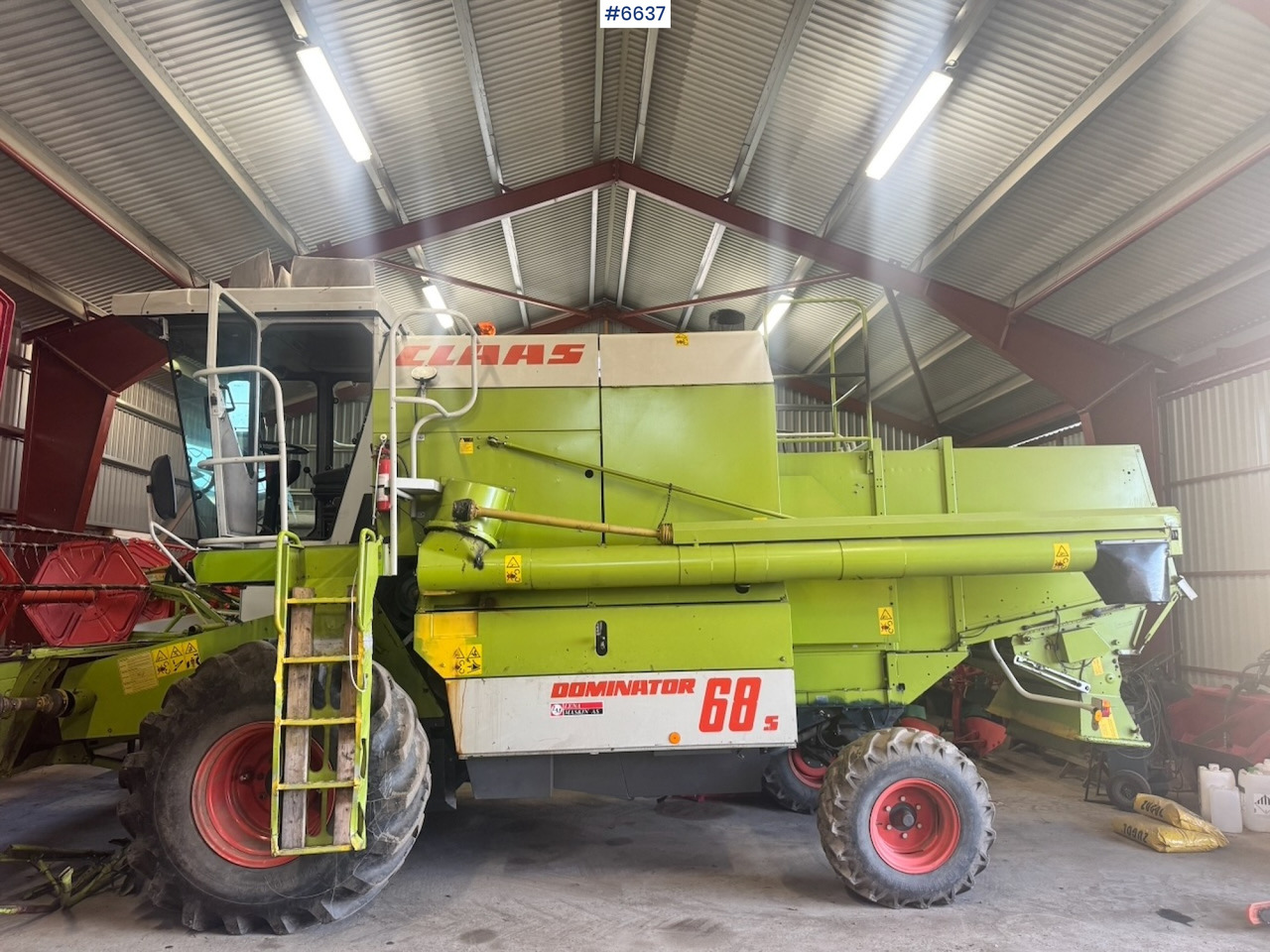 1999 Claas Dominator 68 S combine harvester with twin wheels. Well-maintained / Recently upgraded! - Maaidorser: afbeelding 2 1999 Claas Dominator 68 S combine harvester with twin wheels. Well-maintained / Recently upgraded! - Maaidorser: afbeelding 2