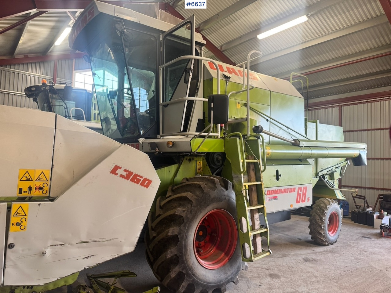 1999 Claas Dominator 68 S combine harvester with twin wheels. Well-maintained / Recently upgraded! - Maaidorser: afbeelding 3 1999 Claas Dominator 68 S combine harvester with twin wheels. Well-maintained / Recently upgraded! - Maaidorser: afbeelding 3