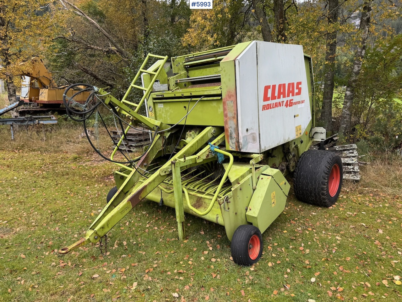 1999 Claas Rollant 46 Rotocut and a dividing baler. - Hooi-/ Voedermachine: afbeelding 1 1999 Claas Rollant 46 Rotocut and a dividing baler. - Hooi-/ Voedermachine: afbeelding 1