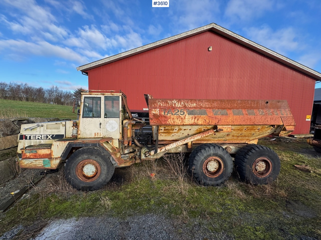1999 Terex TA25 Dumper m/ lite timer. - Kiepwagen met knikbesturing: afbeelding 2 1999 Terex TA25 Dumper m/ lite timer. - Kiepwagen met knikbesturing: afbeelding 2