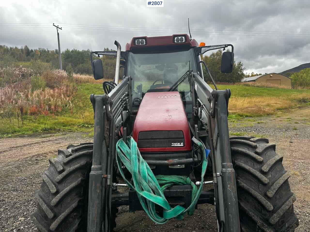2001 Case CS86A tractor w/ Quicke Q940 front loader. - Tractor: afbeelding 3 2001 Case CS86A tractor w/ Quicke Q940 front loader. - Tractor: afbeelding 3