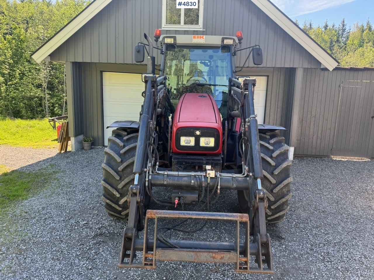 2001 Massey Ferguson 4355 4x4 with Front Loader - Tractor: afbeelding 4 2001 Massey Ferguson 4355 4x4 with Front Loader - Tractor: afbeelding 4