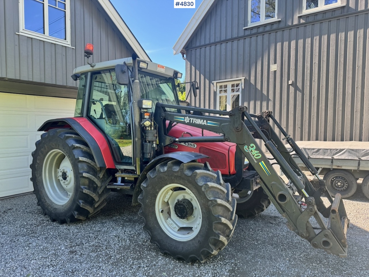 2001 Massey Ferguson 4355 4x4 with Front Loader - Tractor: afbeelding 5 2001 Massey Ferguson 4355 4x4 with Front Loader - Tractor: afbeelding 5