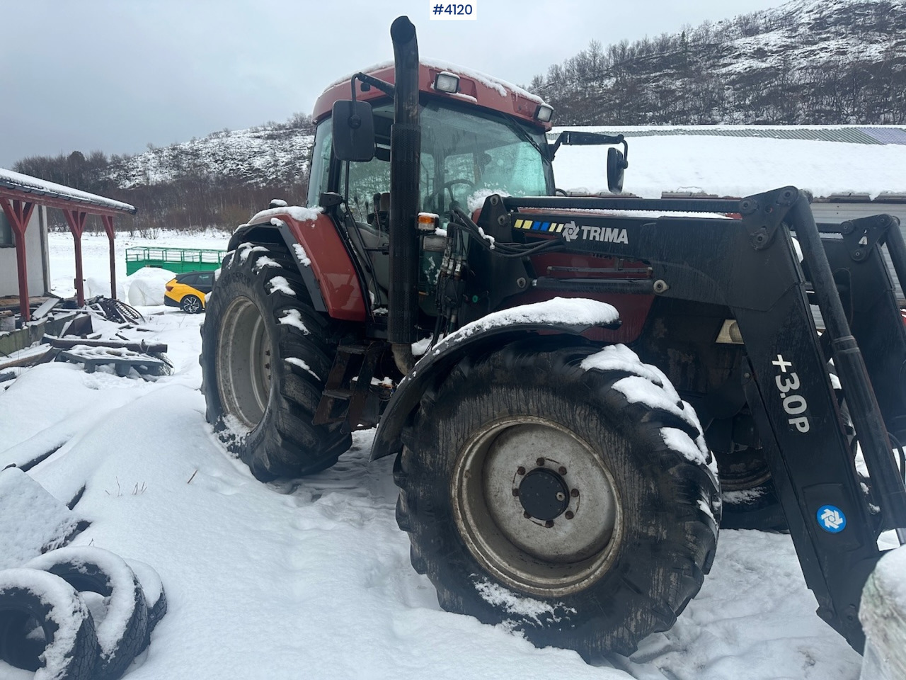 2002 CASE MX 135 MAXXUM 4x4 tractor with front loader. - Tractor: afbeelding 4 2002 CASE MX 135 MAXXUM 4x4 tractor with front loader. - Tractor: afbeelding 4