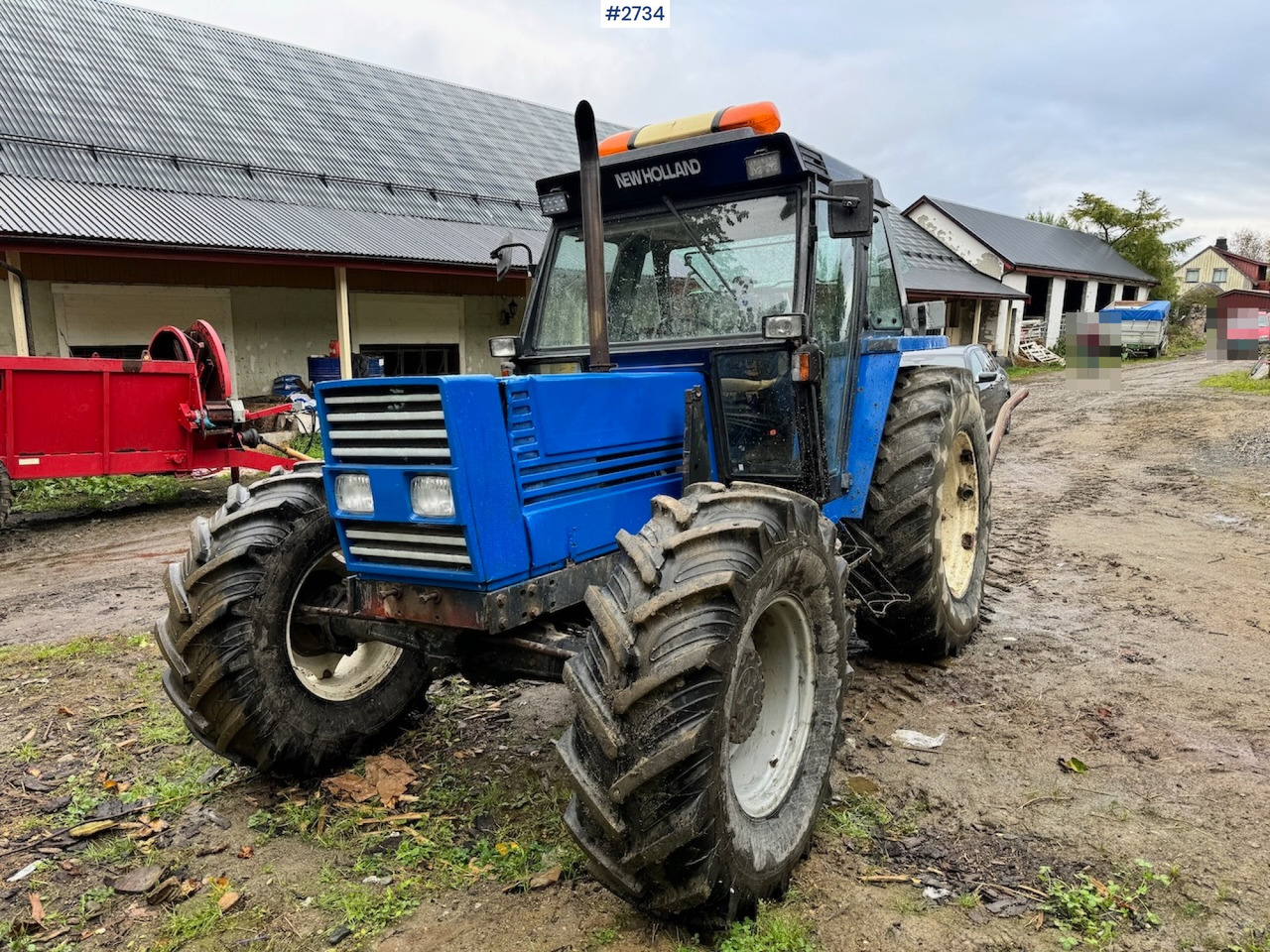 2003 Fiat 110-90 4x4 Tractor w/ front loader. Newly overhauled. - Tractor: afbeelding 2 2003 Fiat 110-90 4x4 Tractor w/ front loader. Newly overhauled. - Tractor: afbeelding 2