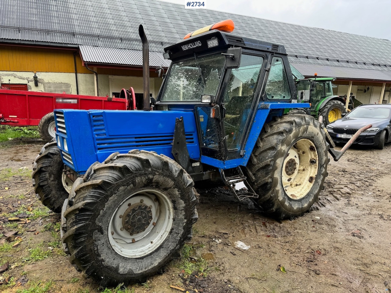 2003 Fiat 110-90 4x4 Tractor w/ front loader. Newly overhauled. - Tractor: afbeelding 1 2003 Fiat 110-90 4x4 Tractor w/ front loader. Newly overhauled. - Tractor: afbeelding 1