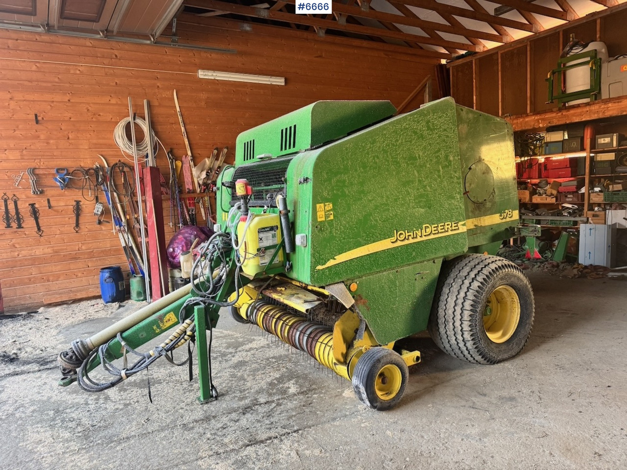 2003 John Deere 578 Round Baler. - Hooi-/ Voedermachine: afbeelding 3 2003 John Deere 578 Round Baler. - Hooi-/ Voedermachine: afbeelding 3