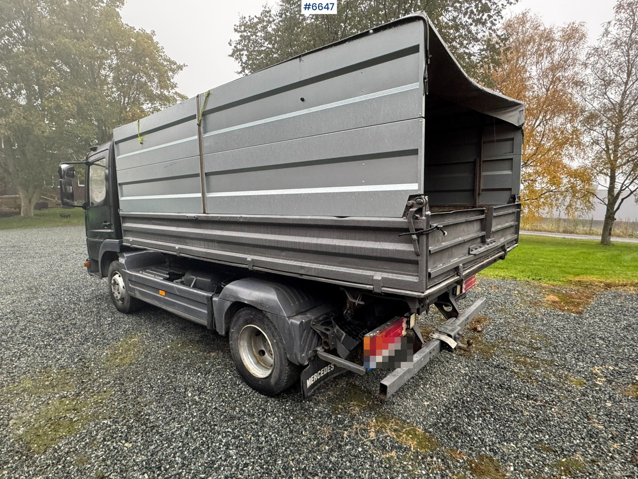 2003 Mercedes Benz Atego flatbed - Vrachtwagen met open laadbak: afbeelding 4 2003 Mercedes Benz Atego flatbed - Vrachtwagen met open laadbak: afbeelding 4