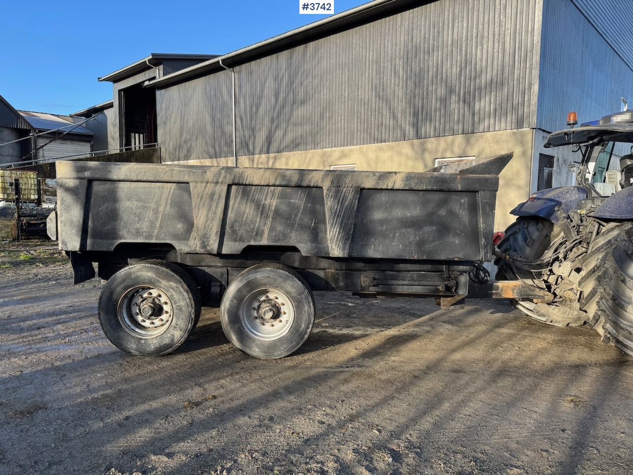 2003 Sele Weld 16 Dumper trailer. - Landbouwkipper: afbeelding 3 2003 Sele Weld 16 Dumper trailer. - Landbouwkipper: afbeelding 3