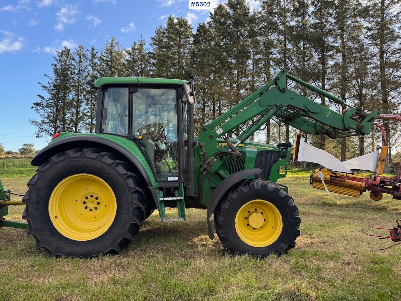 2004 John Deere 6220 w/front loader - Tractor: afbeelding 5 2004 John Deere 6220 w/front loader - Tractor: afbeelding 5