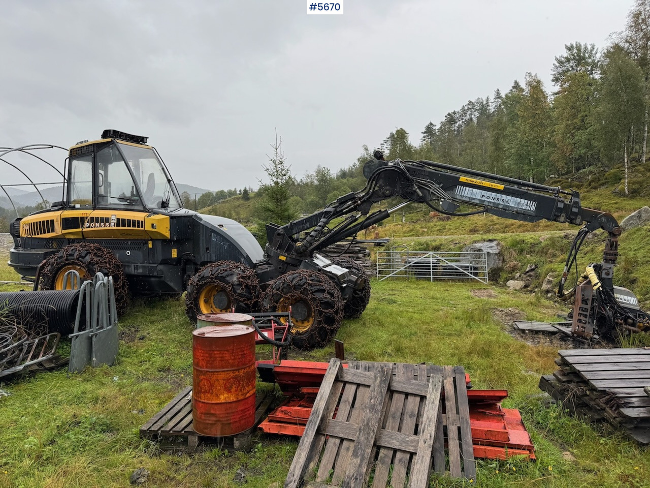 2004 Ponsse Ergo - Harvester: afbeelding 4 2004 Ponsse Ergo - Harvester: afbeelding 4