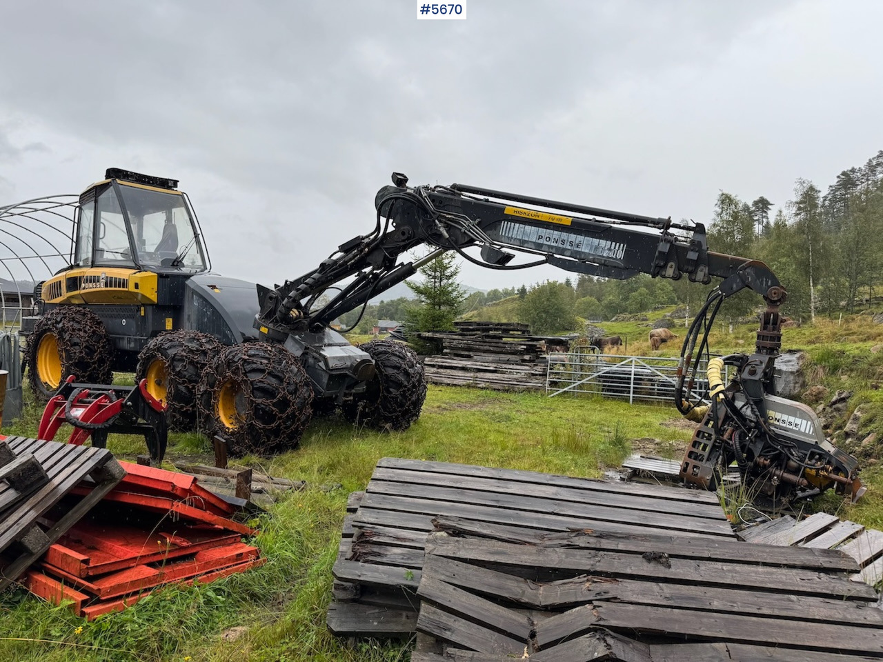 2004 Ponsse Ergo - Harvester: afbeelding 3 2004 Ponsse Ergo - Harvester: afbeelding 3