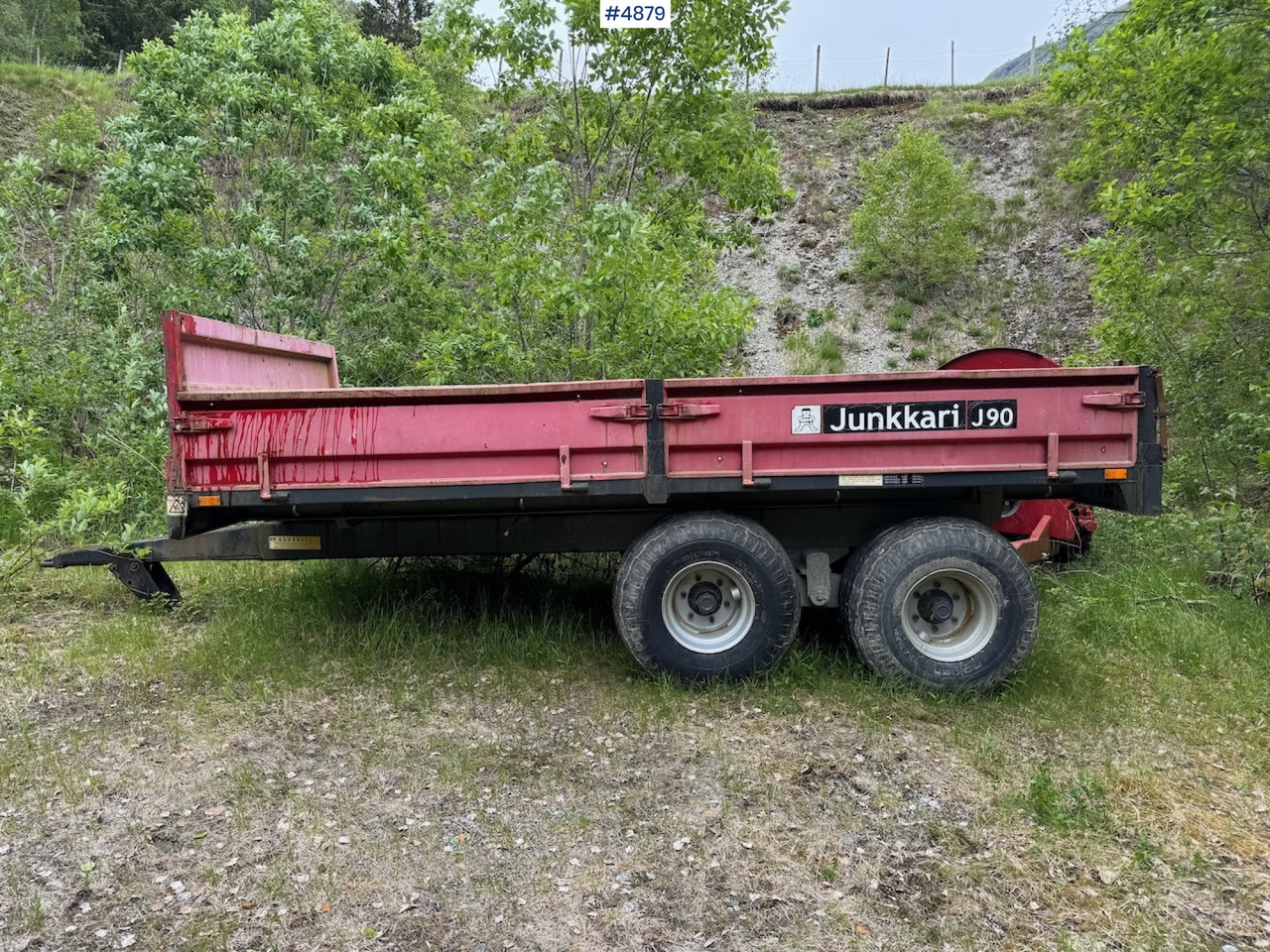 2005 Junkkari J90 - Landbouwaanhanger: afbeelding 2 2005 Junkkari J90 - Landbouwaanhanger: afbeelding 2