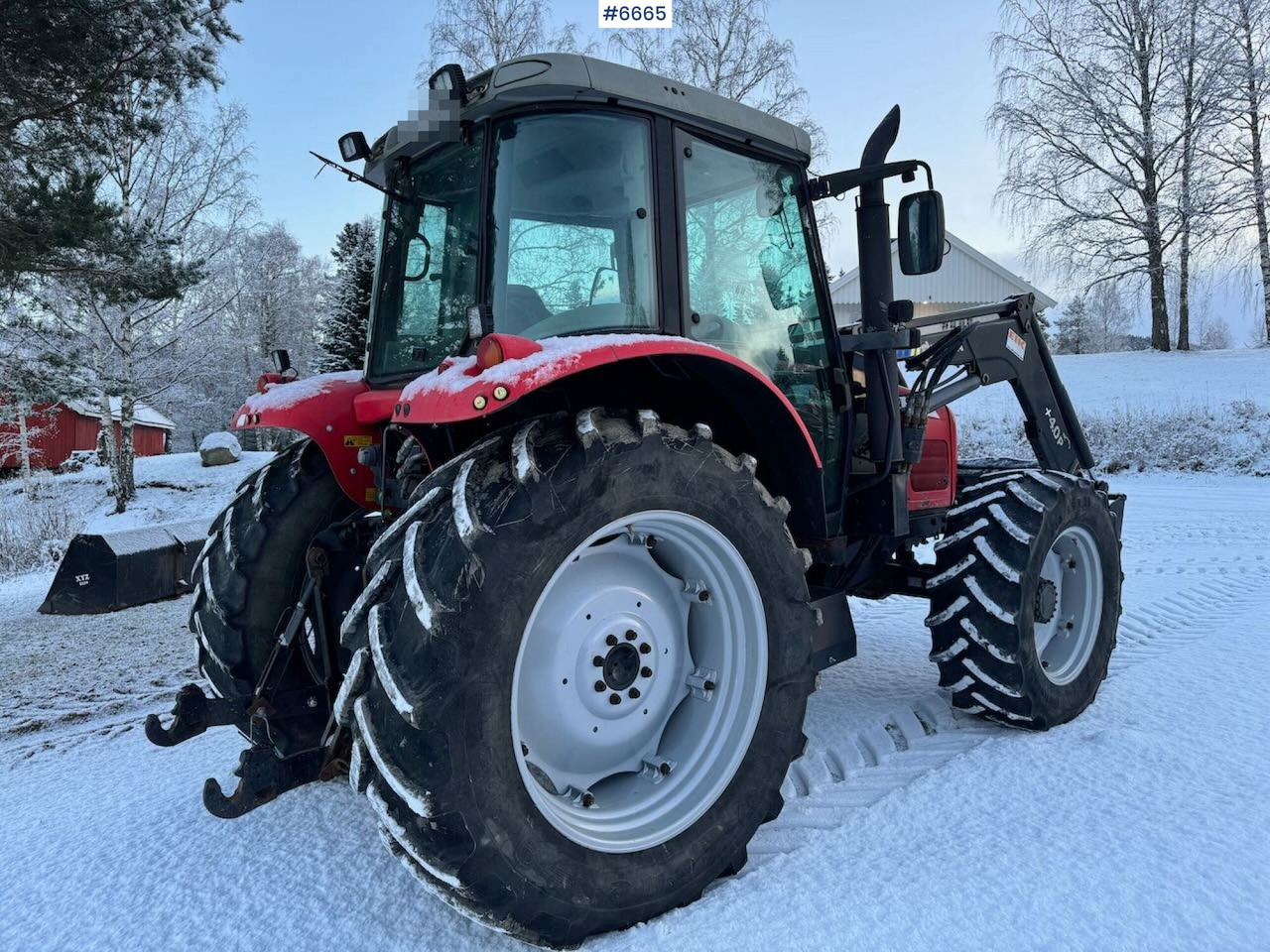 2006 Massey Ferguson 6470 Dyna6 4x4 w/front loader - Tractor: afbeelding 3 2006 Massey Ferguson 6470 Dyna6 4x4 w/front loader - Tractor: afbeelding 3