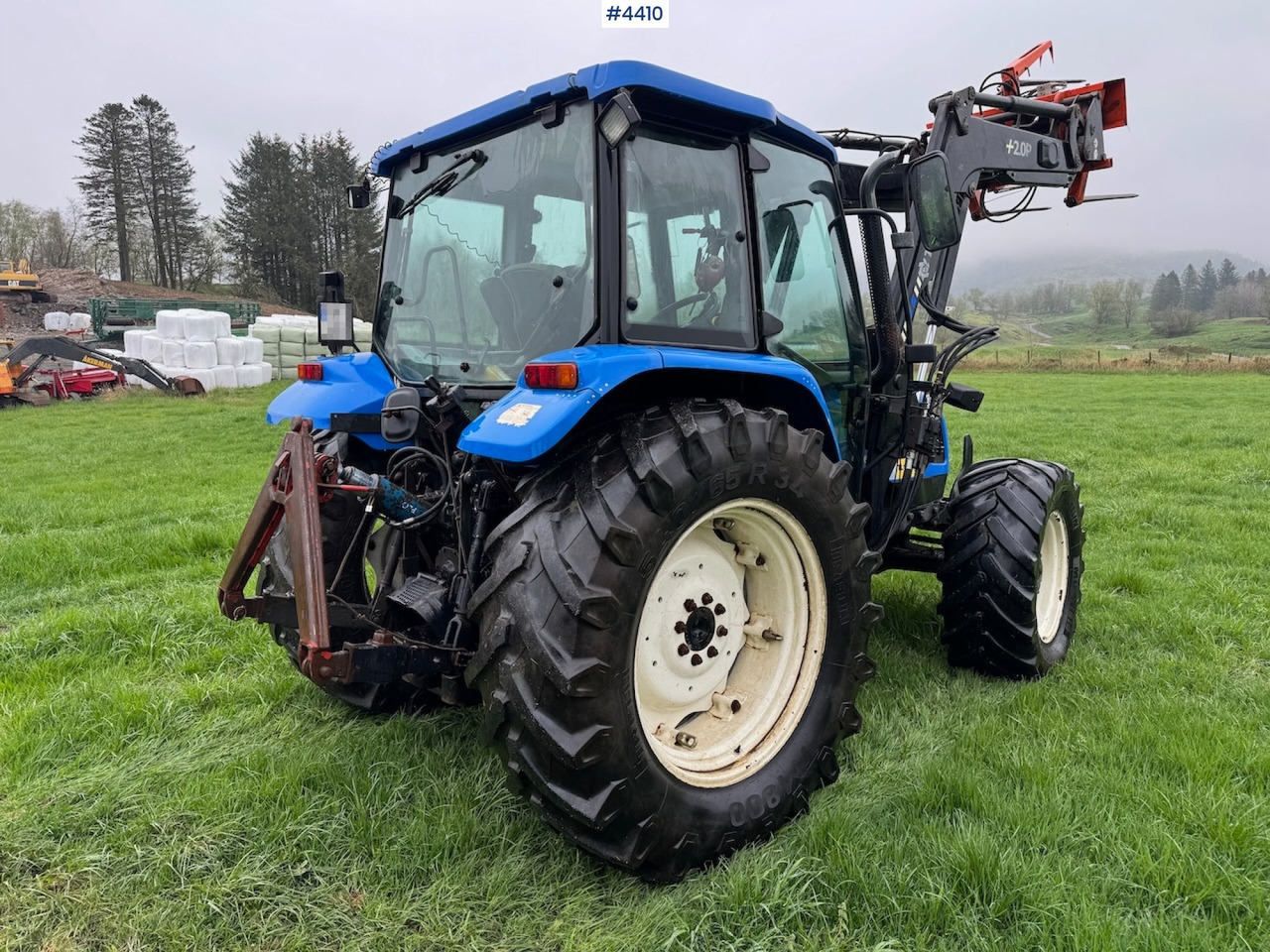 2006 New Holland TL100 A w/Front Loader. - Tractor: afbeelding 5 2006 New Holland TL100 A w/Front Loader. - Tractor: afbeelding 5