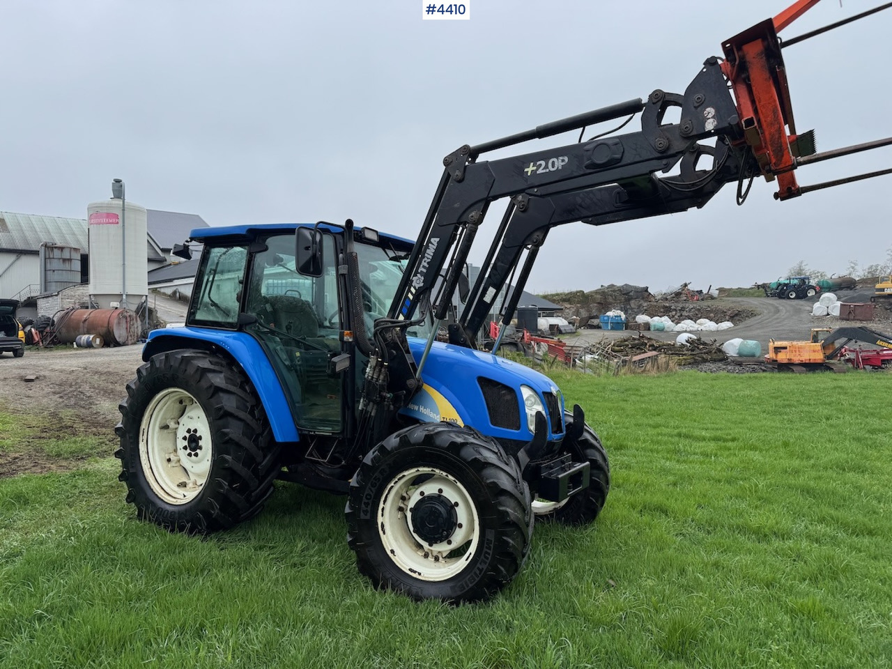 2006 New Holland TL100 A w/Front Loader. - Tractor: afbeelding 1 2006 New Holland TL100 A w/Front Loader. - Tractor: afbeelding 1