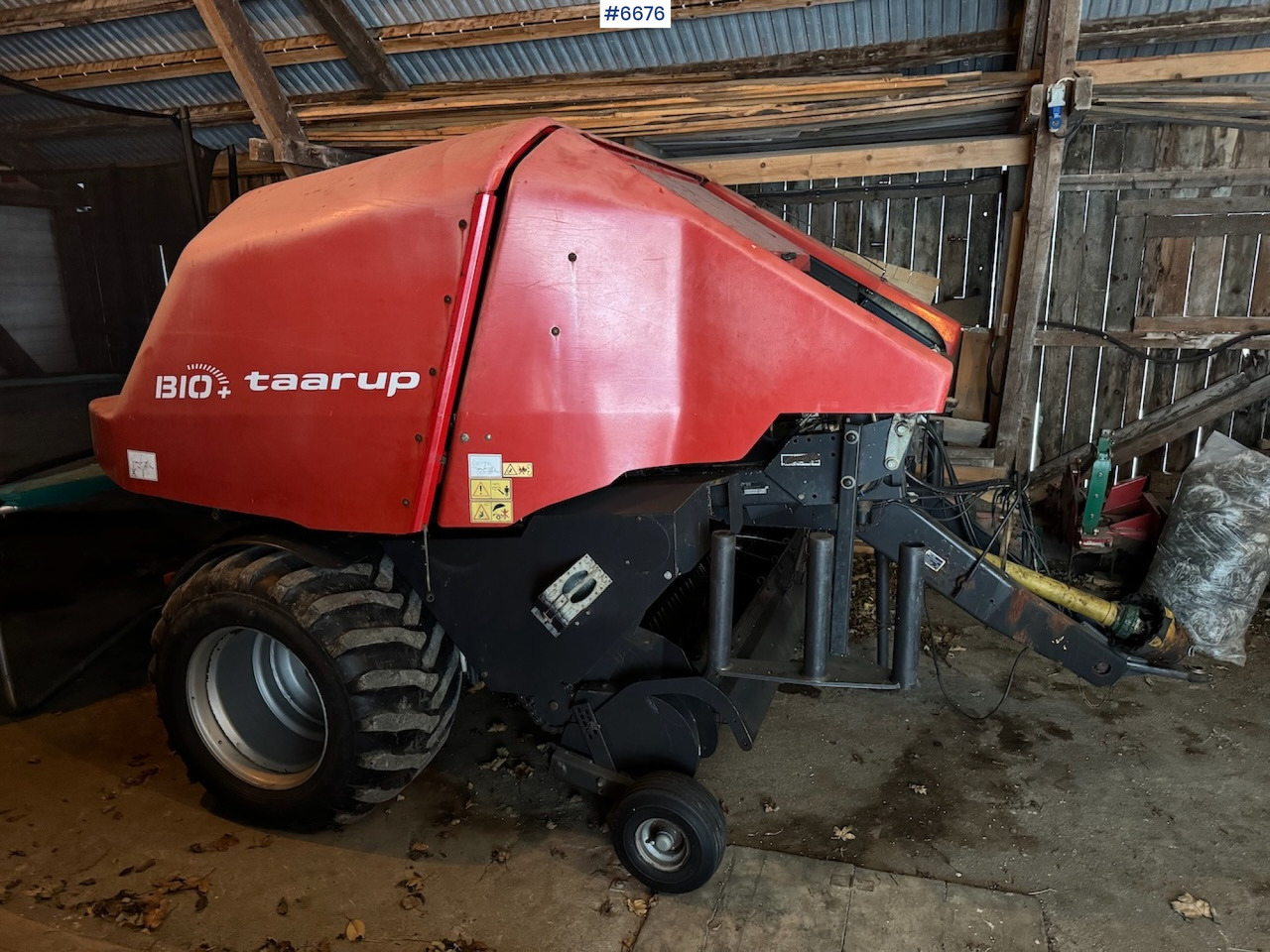 2006 Taarup BIO+ Round Baler. Well maintained. - Hooi-/ Voedermachine: afbeelding 1 2006 Taarup BIO+ Round Baler. Well maintained. - Hooi-/ Voedermachine: afbeelding 1