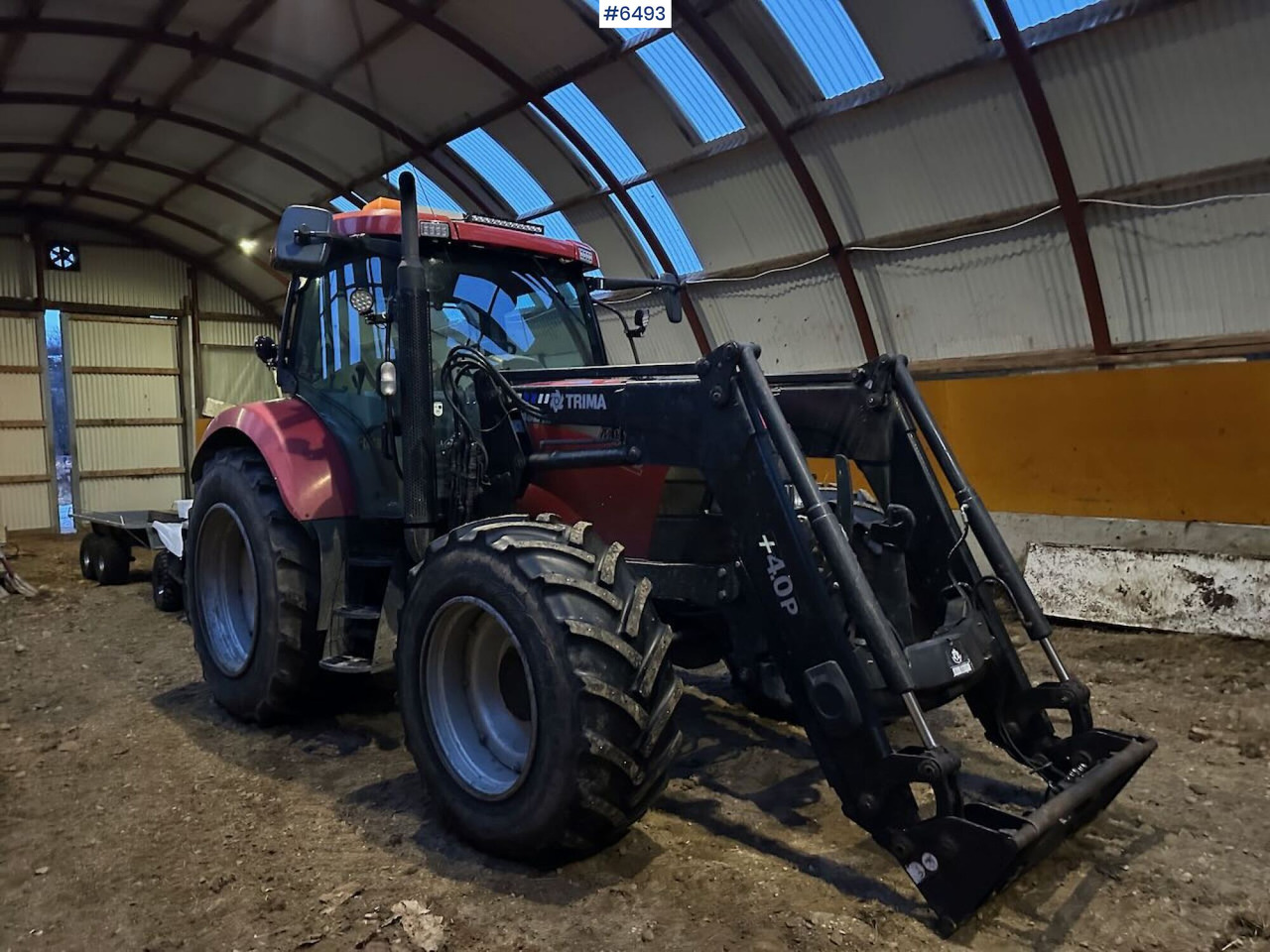 2007 CASE IH MXU 135 Pro 4x4 tractor w/ front loader. - Tractor: afbeelding 5 2007 CASE IH MXU 135 Pro 4x4 tractor w/ front loader. - Tractor: afbeelding 5