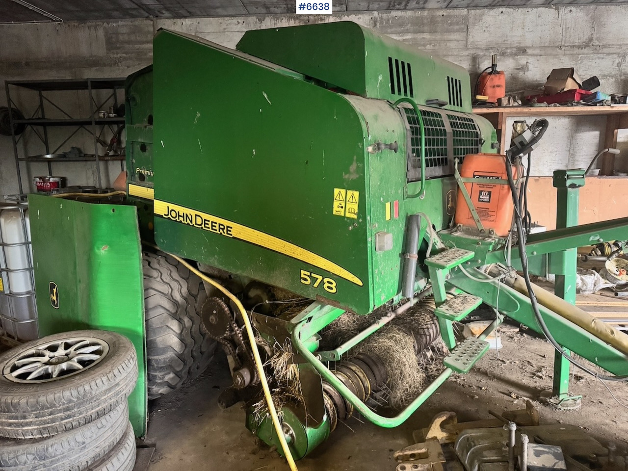 2007 John Deere 578 Round Baler. - Hooi-/ Voedermachine: afbeelding 2 2007 John Deere 578 Round Baler. - Hooi-/ Voedermachine: afbeelding 2